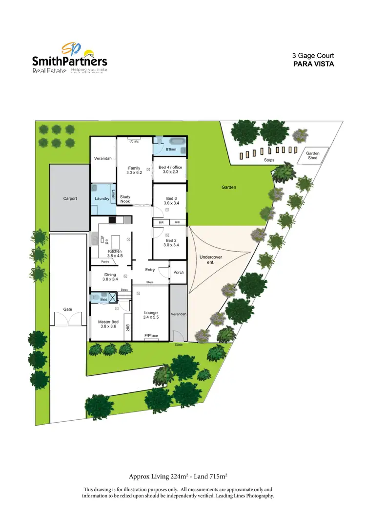Floorplan of Homely house listing, 3 Gage Court, Para Vista SA 5093