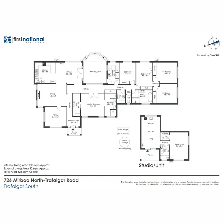 Floorplan of Homely rural property listing, 726 Mirboo North - Trafalgar Road, Trafalgar South VIC 3824