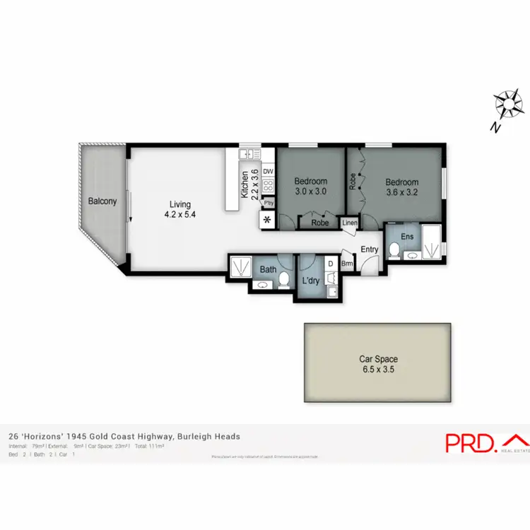 Floorplan of Homely unit listing, 26/1941 Gold Coast Highway, Burleigh Heads QLD 4220
