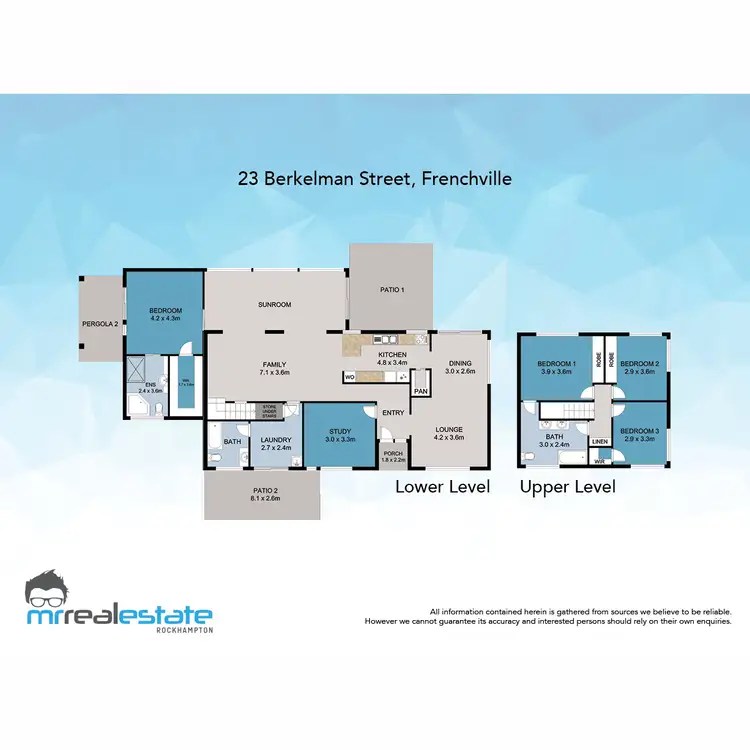 Floorplan of Homely house listing, 23 Berkelman Street, Frenchville QLD 4701