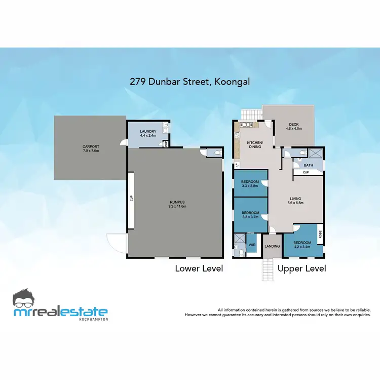 Floorplan of Homely house listing, 279 Dunbar Street, Koongal QLD 4701