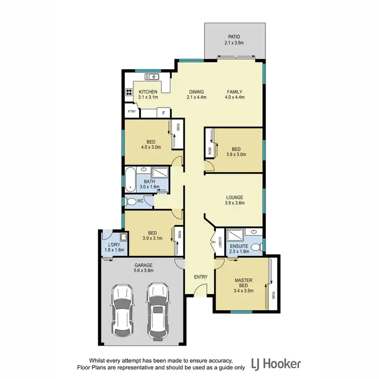 Floorplan of Homely house listing, 23 Fabian Place, Bracken Ridge QLD 4017