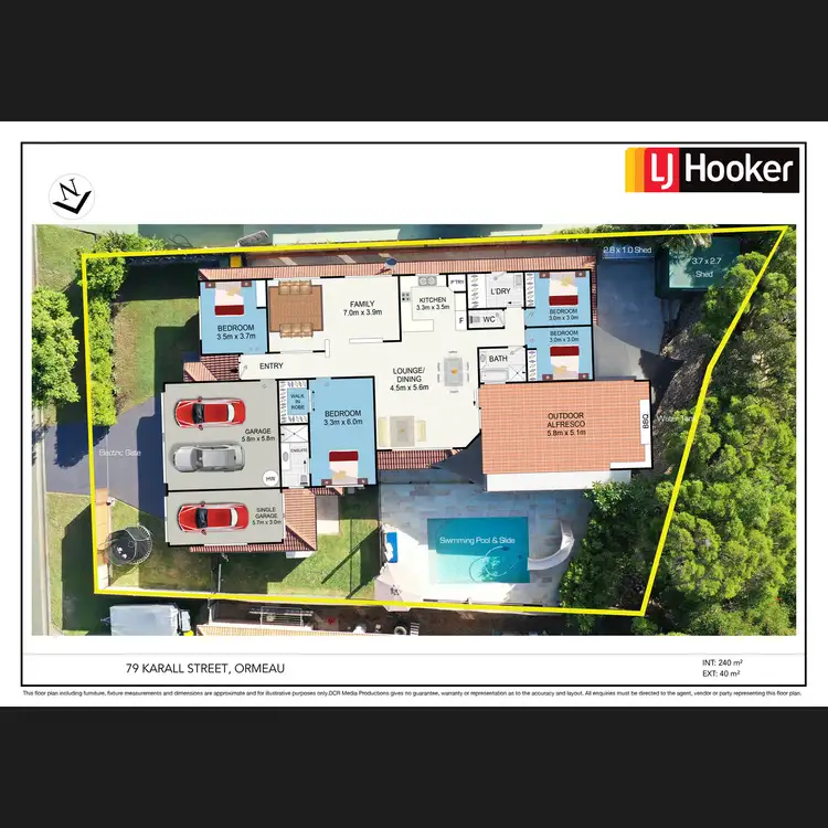 Floorplan of Homely house listing, 79 Karall Street, Ormeau QLD 4208