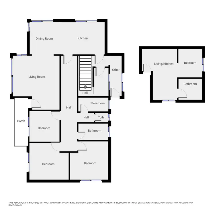 Floorplan of Homely house listing, 117 Rooneys Road, Dennington VIC 3280