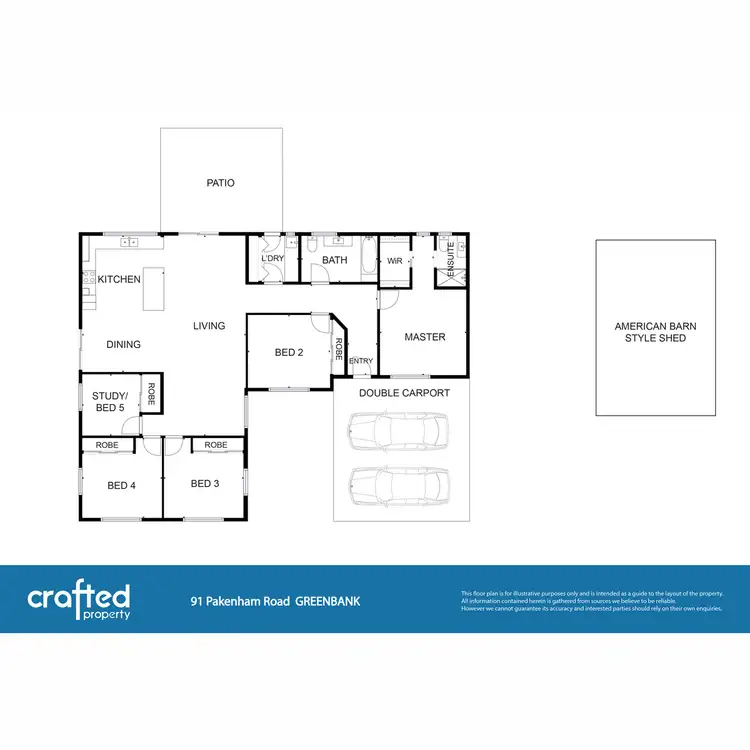 Floorplan of Homely house listing, 91 Pakenham Road, Greenbank QLD 4124