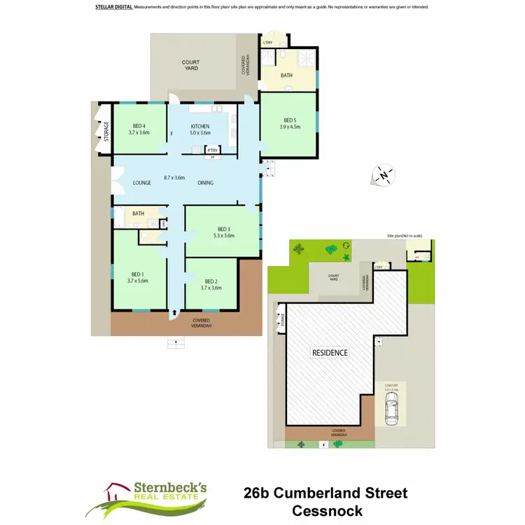 Floorplan of Homely house listing, 26B Cumberland Street, Cessnock NSW 2325