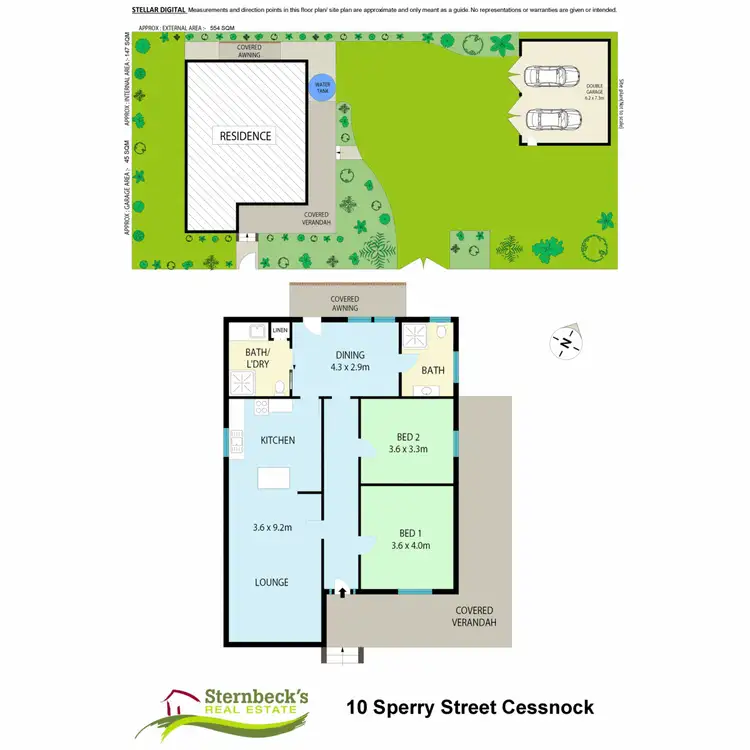 Floorplan of Homely house listing, 10 Sperry Street, Cessnock NSW 2325
