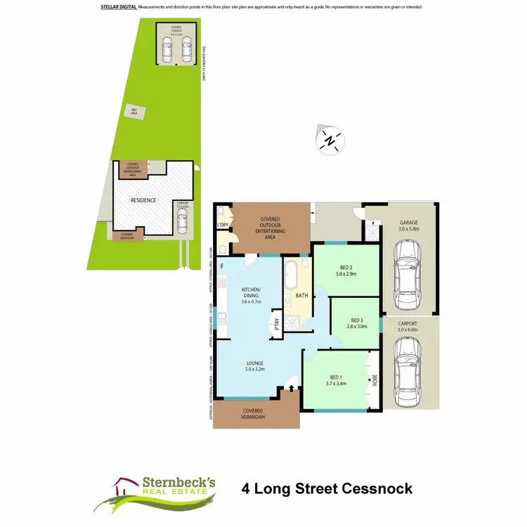 Floorplan of Homely house listing, 4 Long Street, Cessnock NSW 2325