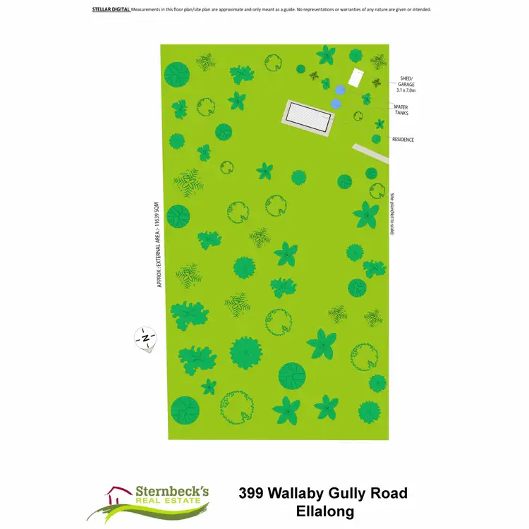 Floorplan of Homely rural property listing, 399 Wallaby Gully Road, Ellalong NSW 2325
