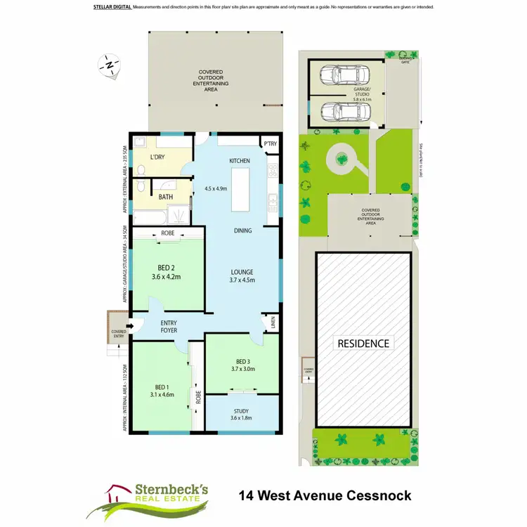 Floorplan of Homely house listing, 14 West Avenue, Cessnock NSW 2325