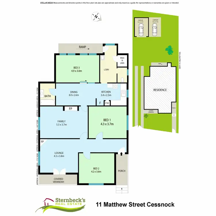 Floorplan of Homely house listing, 11 Matthew Street, Cessnock NSW 2325