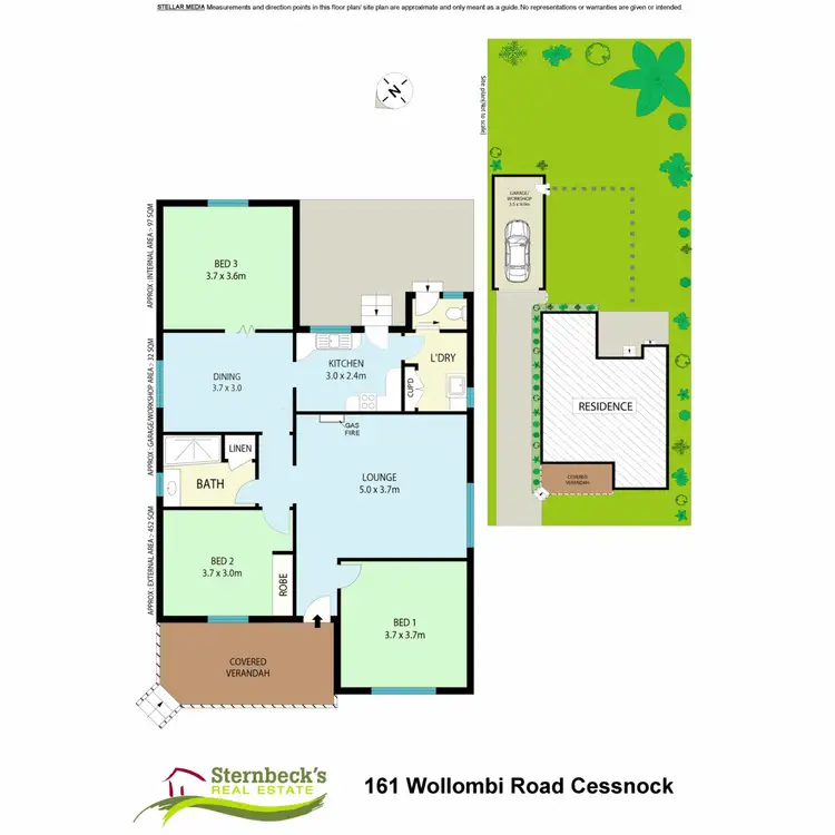 Floorplan of Homely house listing, 161 Wollombi Road, Cessnock NSW 2325