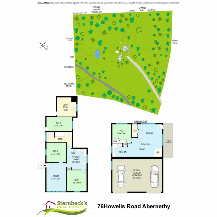Floorplan of Homely rural property listing, 76 Howells Road, Abernethy NSW 2325
