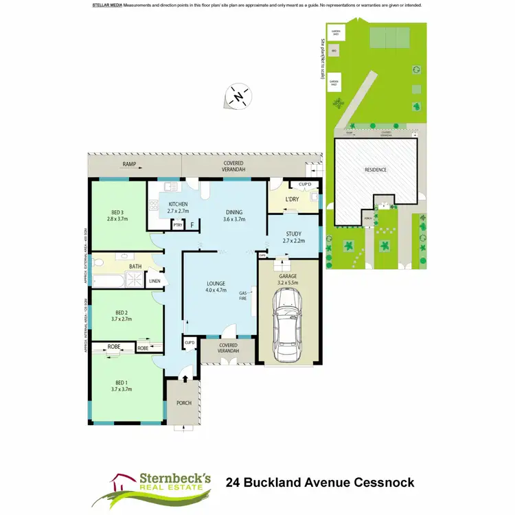 Floorplan of Homely house listing, 24 Buckland Avenue, Cessnock NSW 2325