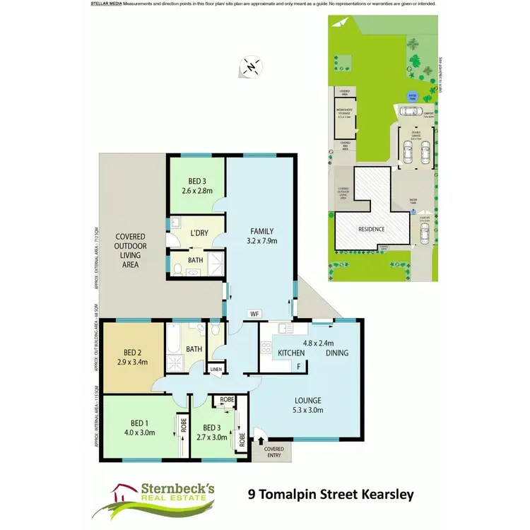 Floorplan of Homely house listing, 9 Tomalpin Street, Kearsley NSW 2325