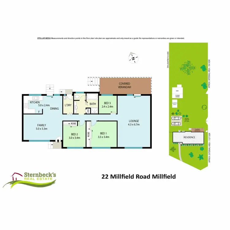 Floorplan of Homely house listing, 22 Millfield Road, Millfield NSW 2325