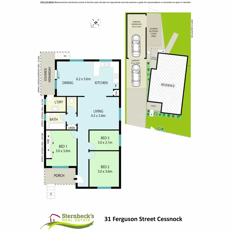Floorplan of Homely house listing, 31 Ferguson Street, Cessnock NSW 2325