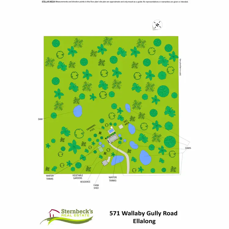 Floorplan of Homely rural property listing, 571 Wallaby Gully Road, Ellalong NSW 2325