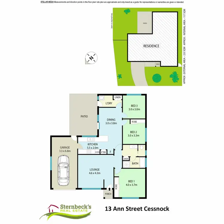 Floorplan of Homely house listing, 13 Ann Street, Cessnock NSW 2325
