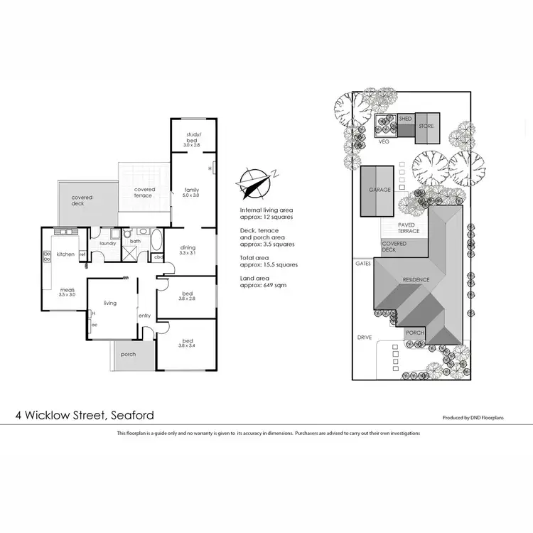 Floorplan of Homely house listing, 4 Wicklow Street, Seaford VIC 3198