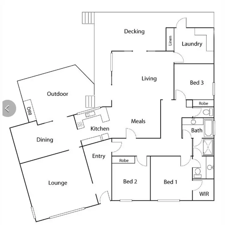 Floorplan of Homely house listing, 43 St James Crescent, Warrnambool VIC 3280