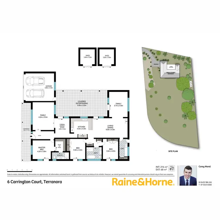 Floorplan of Homely house listing, 6 Carrington Court, Terranora NSW 2486