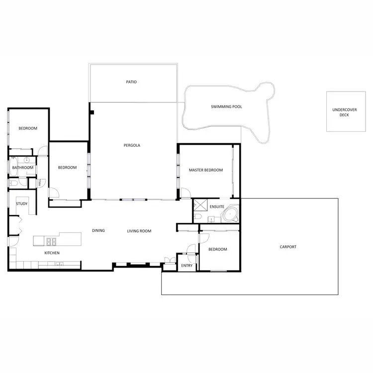 Floorplan of Homely house listing, 4 Huon Creek Road, Wodonga VIC 3690