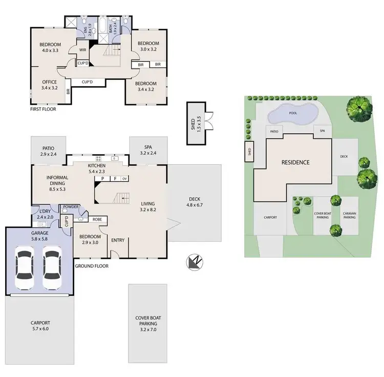 Floorplan of Homely house listing, 1 Tallara Street, Coombabah QLD 4216