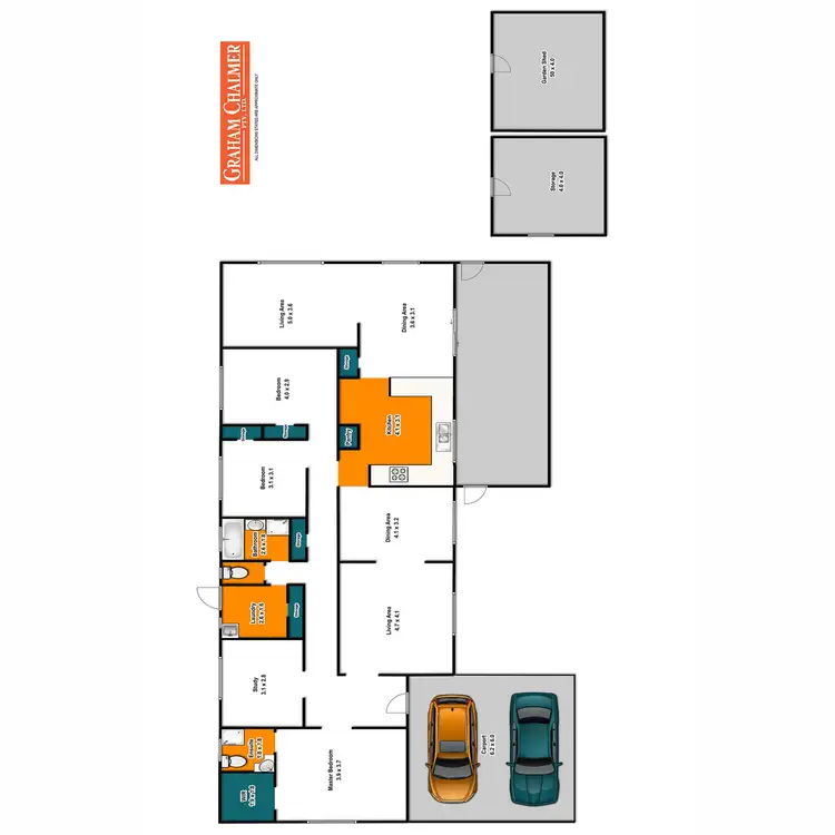 Floorplan of Homely house listing, 8 Alison Court, Sale VIC 3850