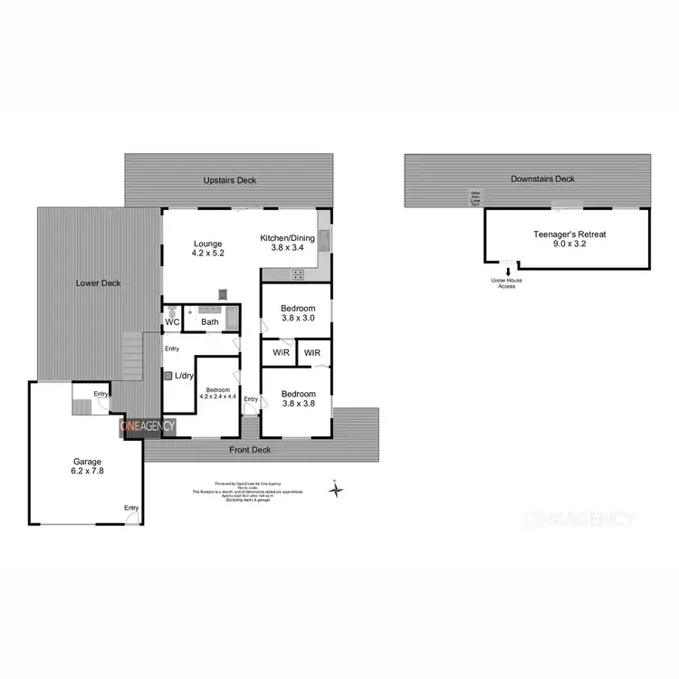 Floorplan of Homely house listing, 6 Hill Street, Smithton TAS 7330