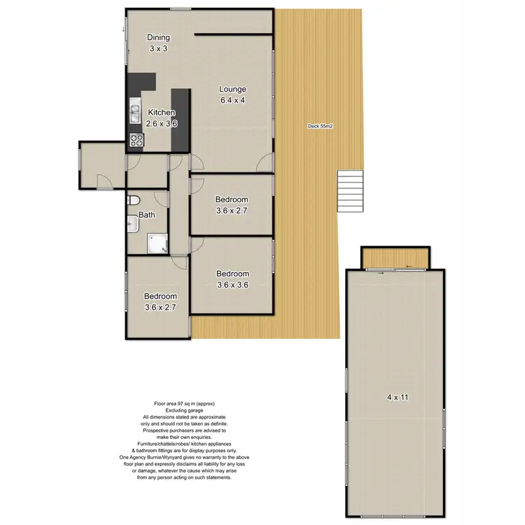 Floorplan of Homely house listing, 48 Morris Road, Natone TAS 7321