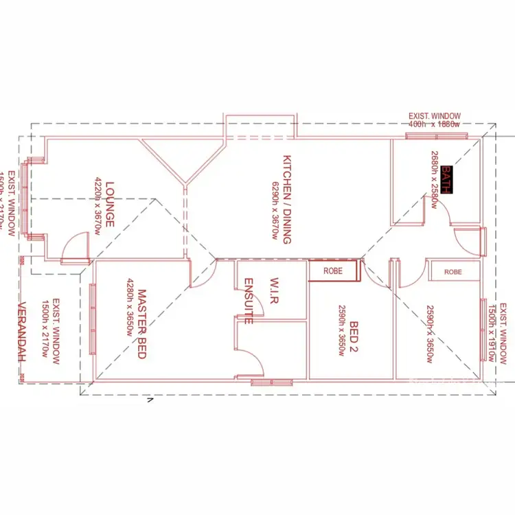 Floorplan of Homely house listing, 33 Rea Street, Shepparton VIC 3630