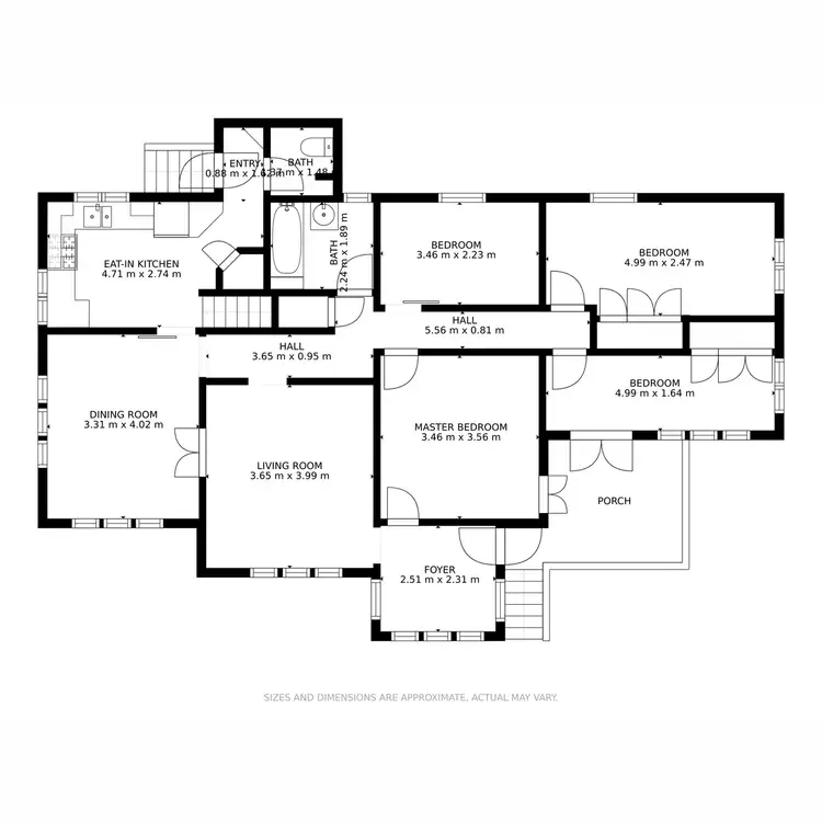 Floorplan of Homely house listing, 36 Pring Street, Hendra QLD 4011