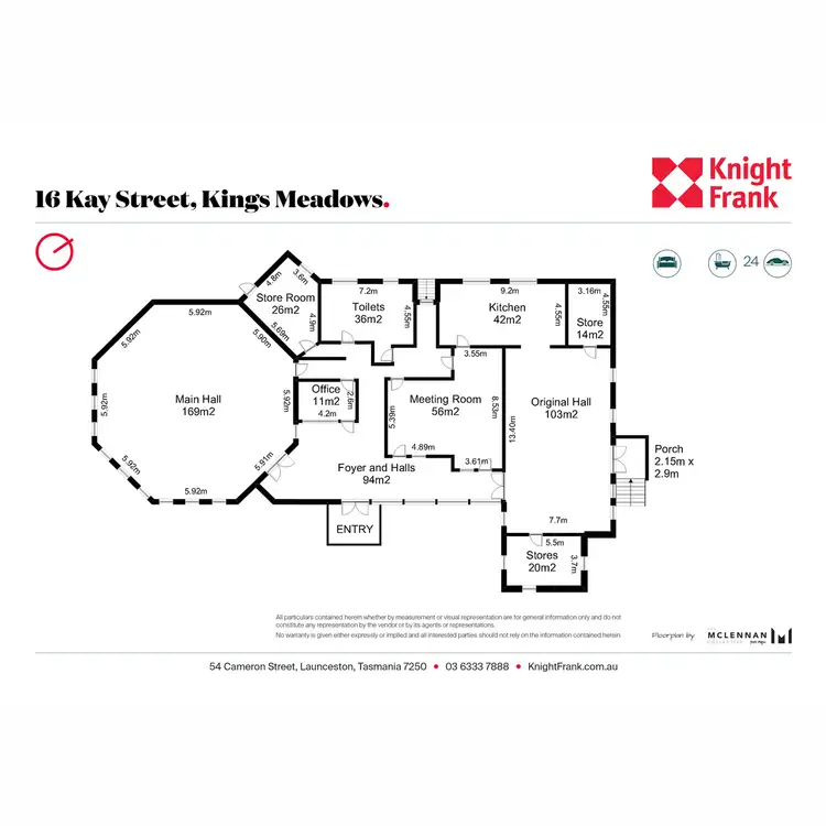 Floorplan of Homely other listing, 16 Kay Street, Kings Meadows TAS 7249