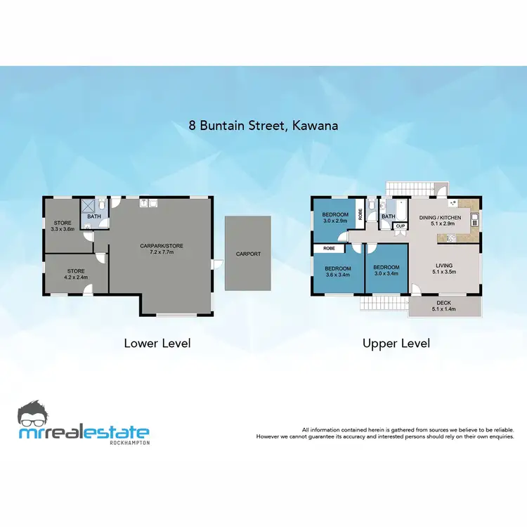 Floorplan of Homely house listing, 8 Buntain Street, Kawana QLD 4701