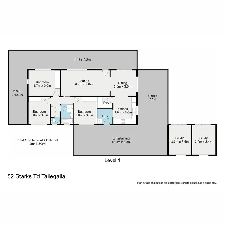 Floorplan of Homely rural property listing, 52-72 Starks Road, Tallegalla QLD 4340