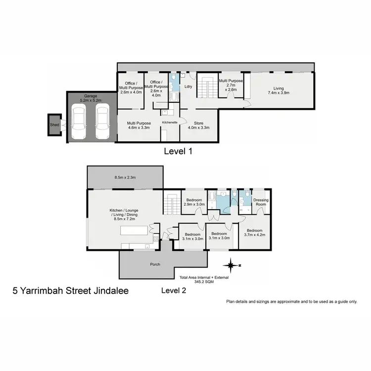 Floorplan of Homely house listing, 5 Yarrimbah Street, Jindalee QLD 4074