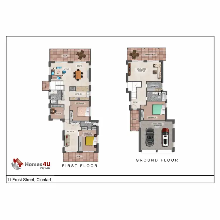 Floorplan of Homely house listing, 11 Frost Street, Clontarf QLD 4019