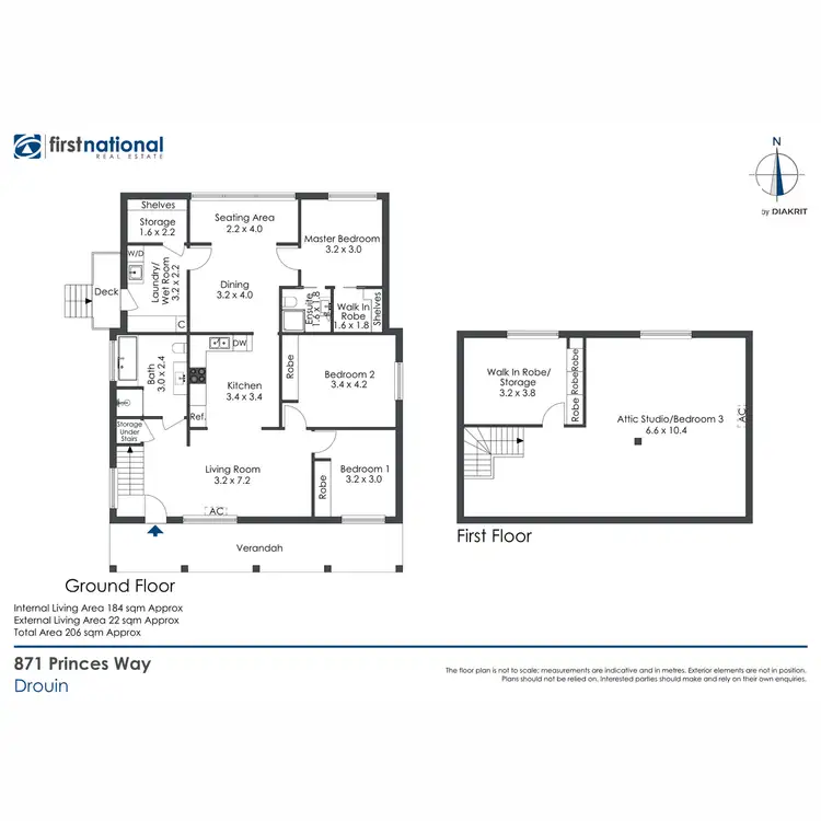 Floorplan of Homely house listing, 871 Princes Way, Drouin VIC 3818