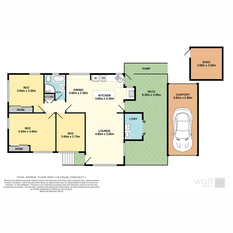 Floorplan of Homely house listing, 17 Funnell Street, Zillmere QLD 4034