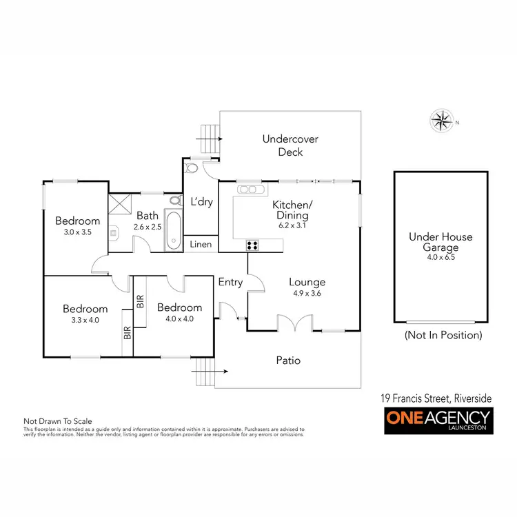 Floorplan of Homely house listing, 19 Francis Street, Riverside TAS 7250
