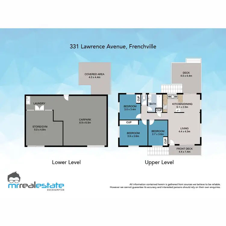 Floorplan of Homely house listing, 331 Lawrence Avenue, Frenchville QLD 4701