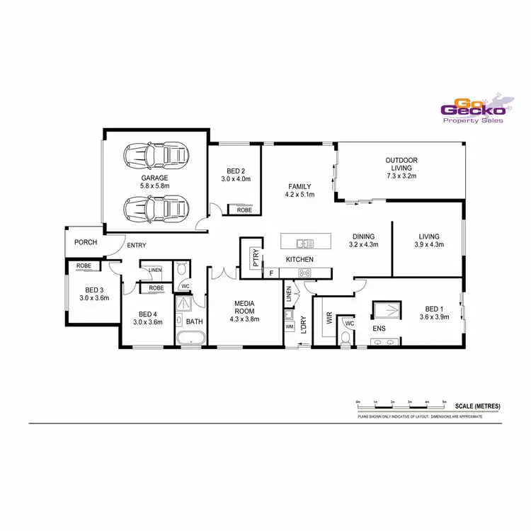 Floorplan of Homely house listing, 16 Elanus Crt, Banksia Beach QLD 4507