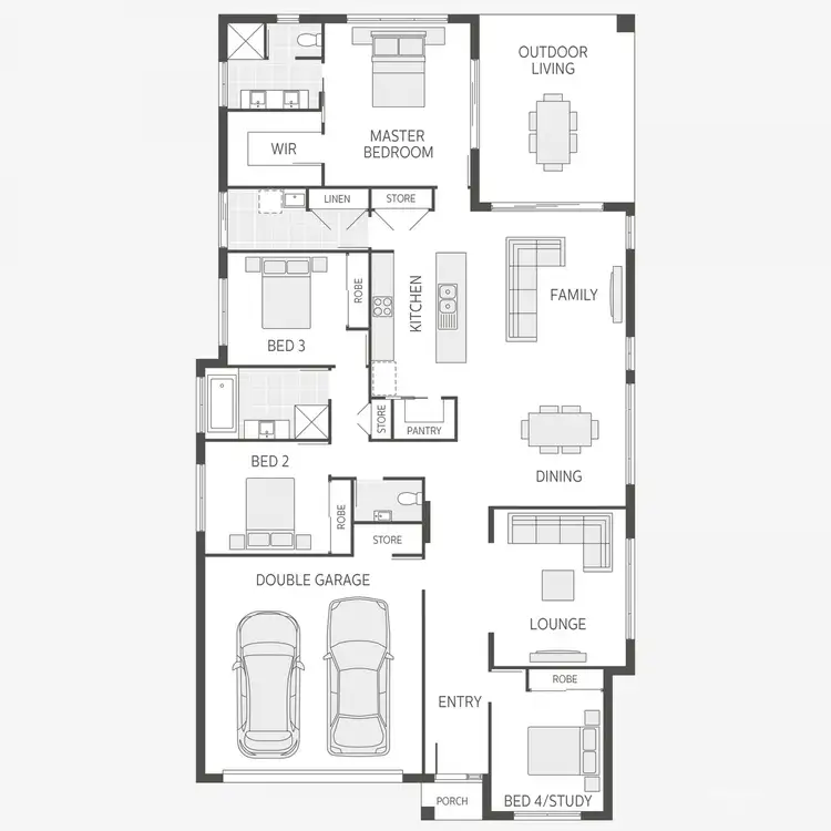 Floorplan of Homely house listing, 12 Spyglass Court, Pialba QLD 4655