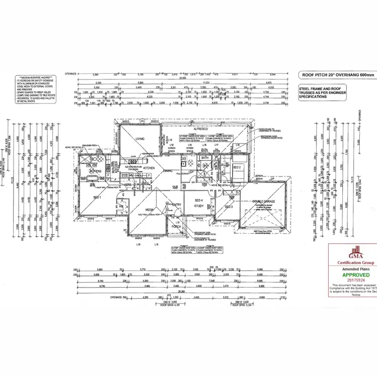Floorplan of Homely house listing, 55 Stanton Cross Drive, Karalee QLD 4306
