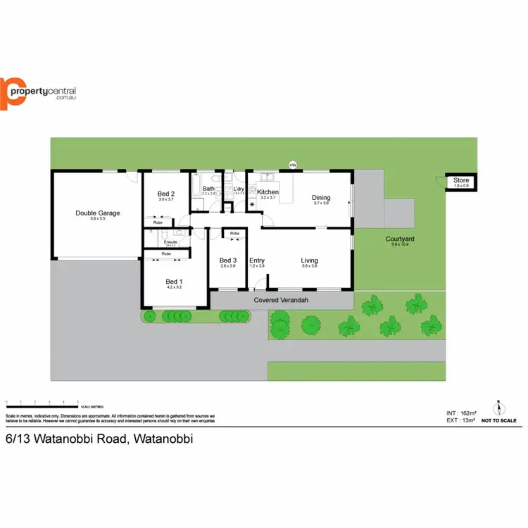 Floorplan of Homely villa listing, 6/13 Watanobbi Road, Watanobbi NSW 2259