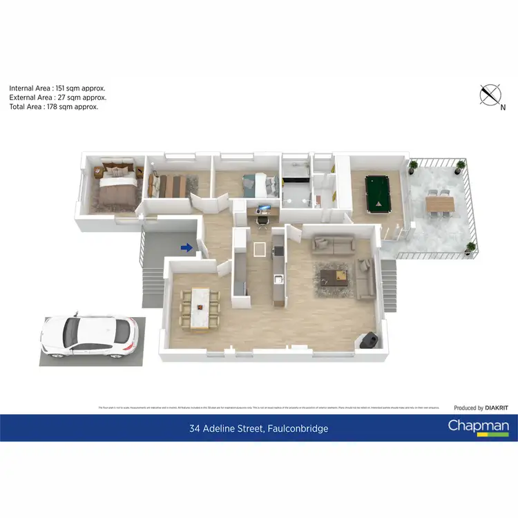 Floorplan of Homely house listing, 34 Adeline Street, Faulconbridge NSW 2776