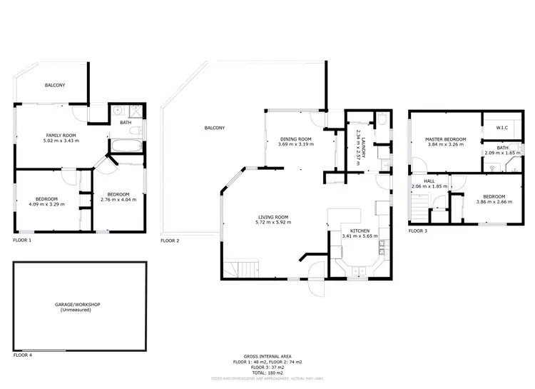 Floorplan of Homely house listing, 14 Nielson Drive, Montrose TAS 7010