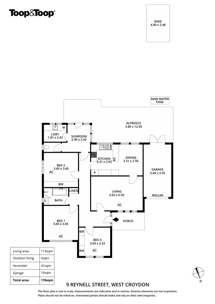 Floorplan of Homely house listing, 9 Reynell Street, West Croydon SA 5008