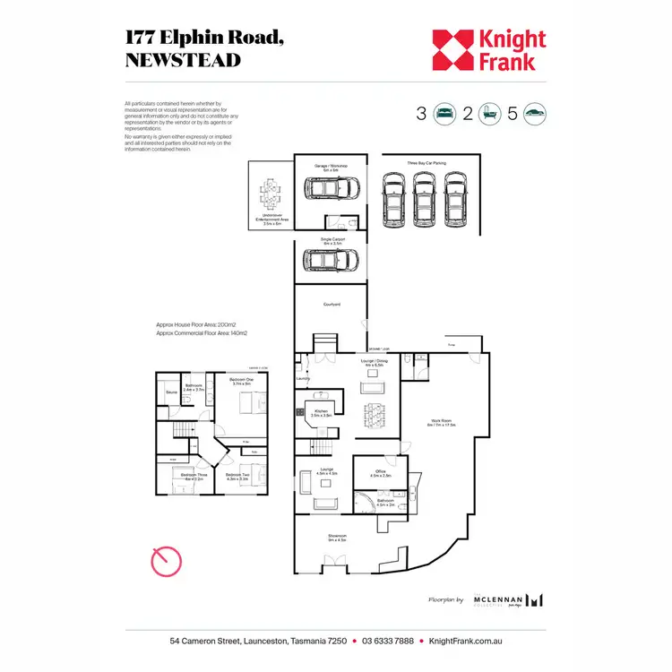 Floorplan of Homely house listing, 177-179 Elphin Road, Newstead TAS 7250